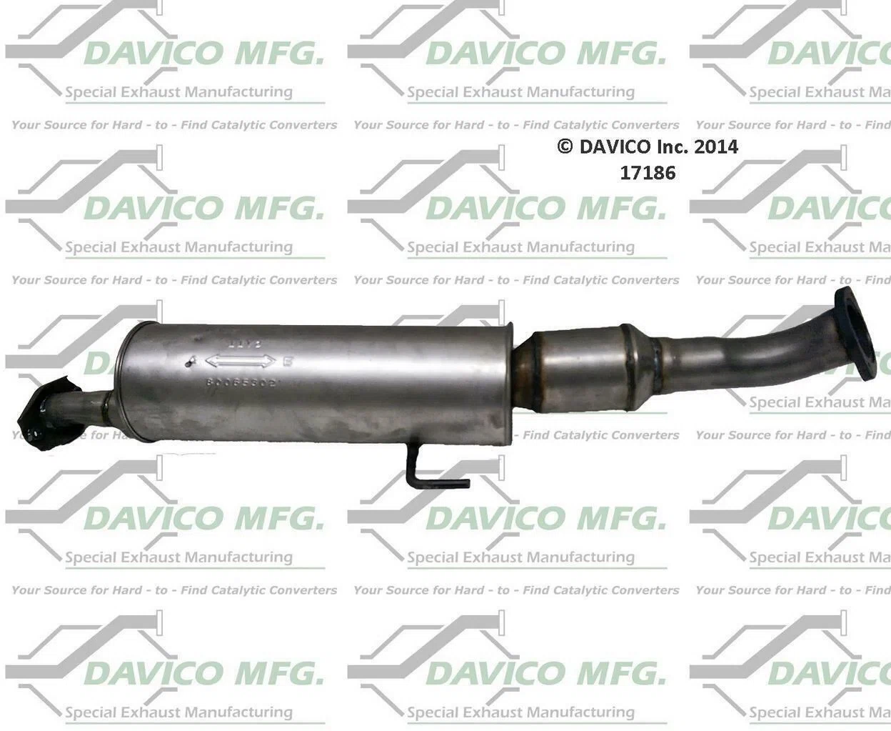 2008-2013 Scion xB Catalytic Converter 17186